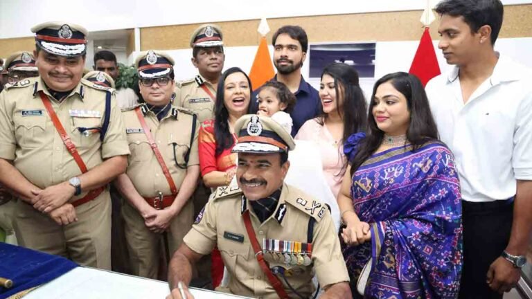 CV Anand Takes Charge As Telangana DGP
