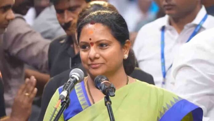 Free Treatment for Poor, Jobs & Education Key Agenda: K. Kavitha