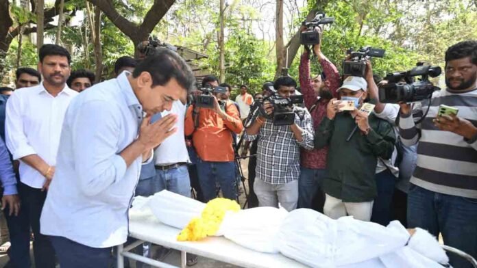 KTR Assures Support To ORR Accident Victims’ Families, Pays Tributes At OGH