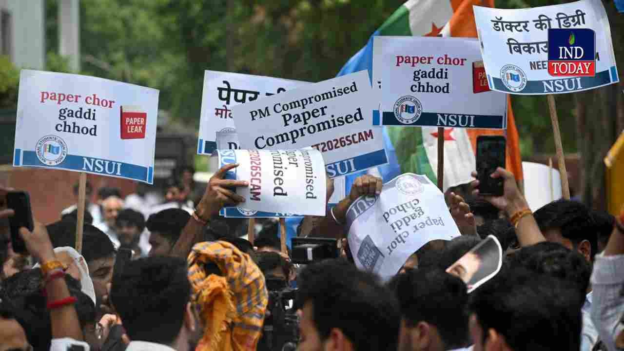 NEET 2026 Paper Leak Row Puts Future Of 22 Lakh Students Under Cloud