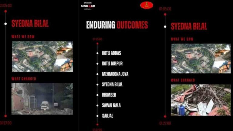 Operation Sindoor Army Releases Terror Camps List