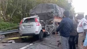 Six Killed In ORR Crash Near Shamshabad