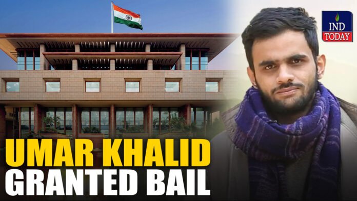 Delhi Riots Case: Umar Khalid Granted Interim Bail