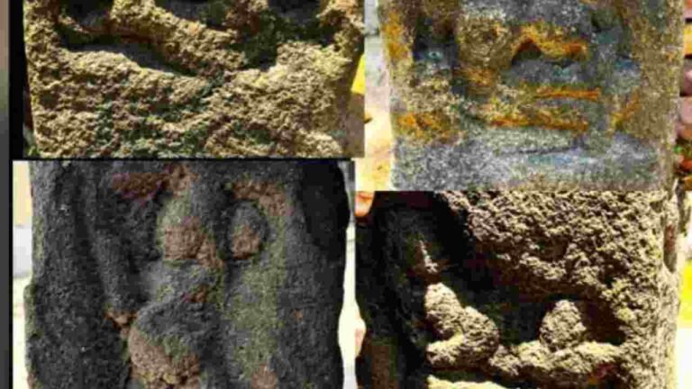 Buddha Parinirvana Rare Sculpture Unearthed in Adilabad