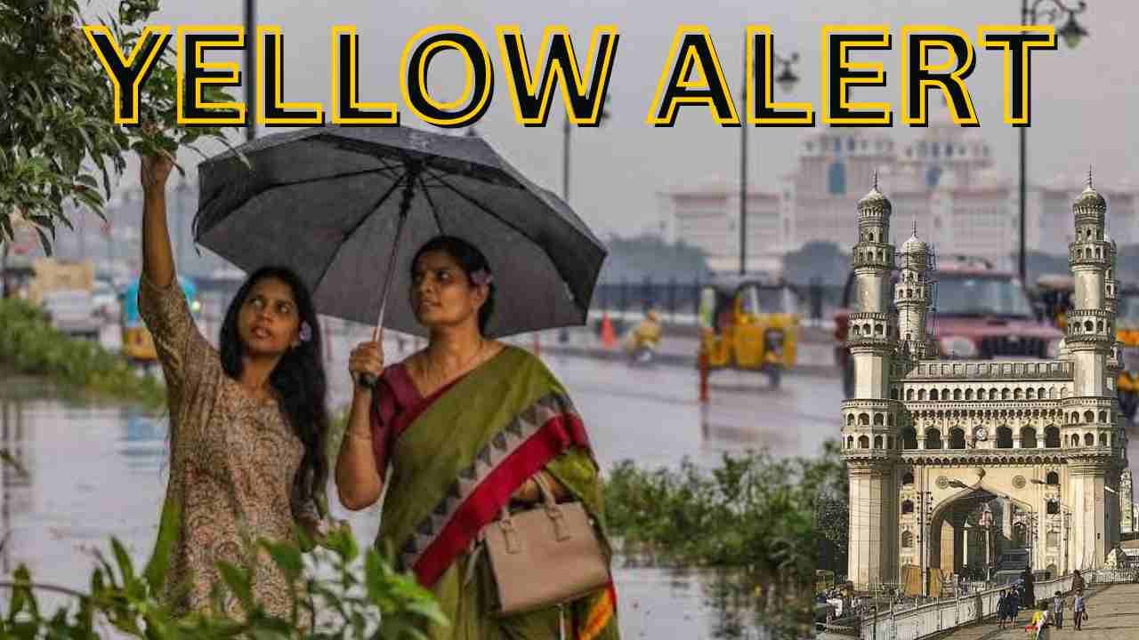 Hyderabad To Receive Evening Rain As IMD Issues Yellow Alert For Telangana