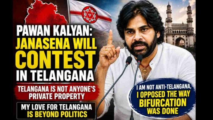 Pawan Kalyan Defends Telangana Stand, Slams Critics