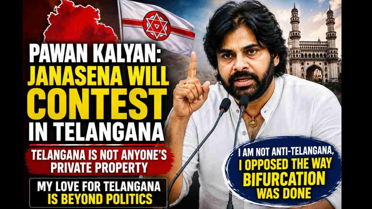 Pawan Kalyan Defends Telangana Stand, Slams Critics