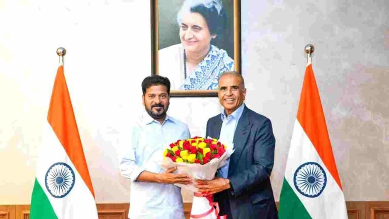 Sunil Bharti Mittal Meets CM Revanth Reddy, Eyes Major Expansion in Telangana