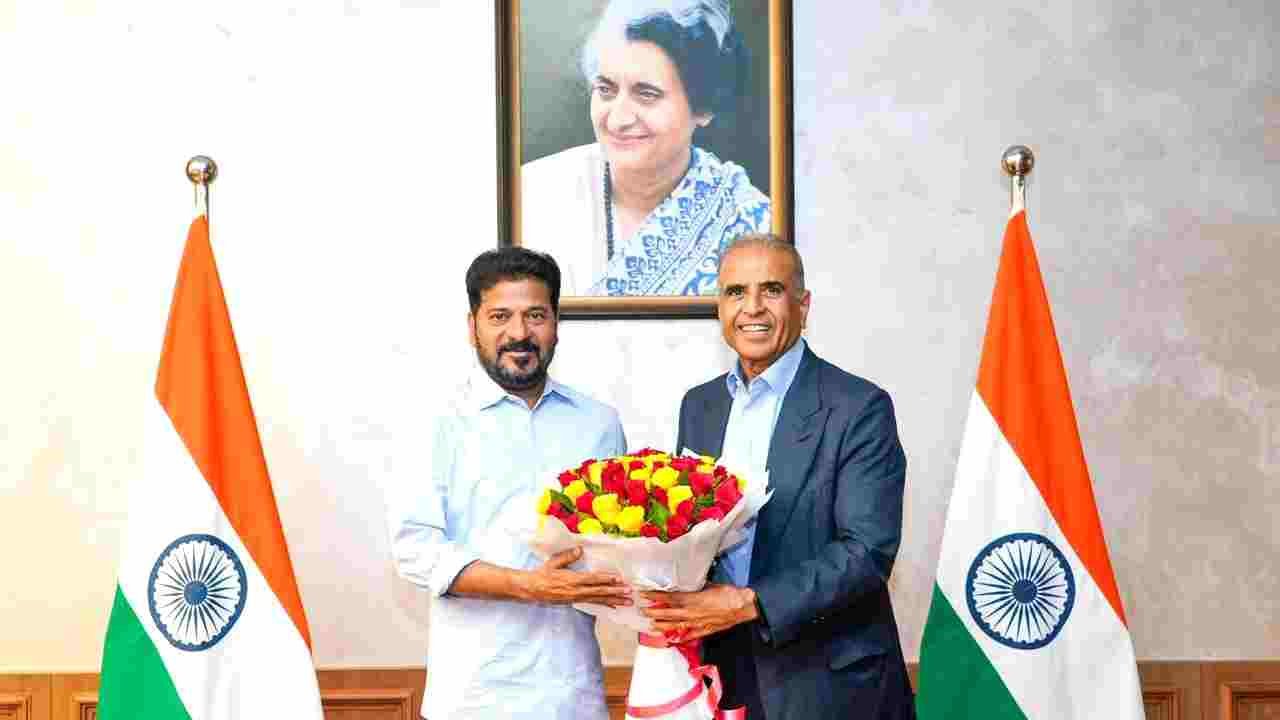 Sunil Bharti Mittal Meets CM Revanth Reddy, Eyes Major Expansion in Telangana