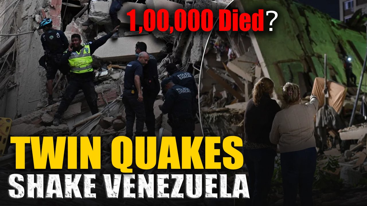 Twin Earthquakes Shake Venezuela, Up To 1,00,000 People May Die: USGS Estimates