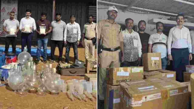Police Bust Illegal MD Drug Manufacturing Unit In Zaheerabad