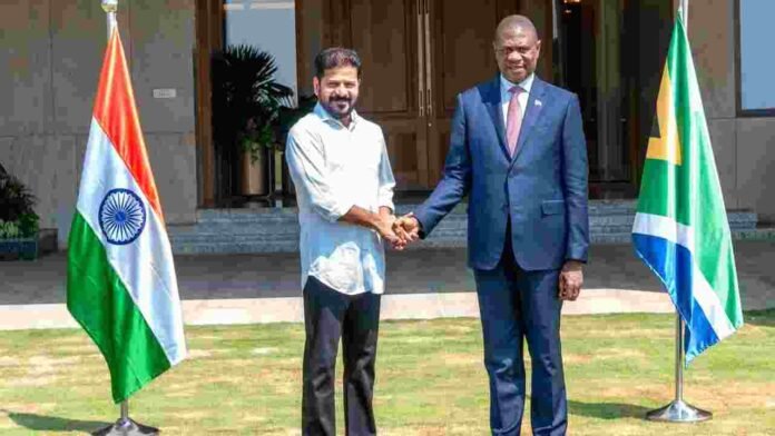 South African Investments In Telangana Get Revanth Support