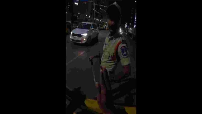 Hyderabad Biker Alleges Assault By Police In Gachibowli