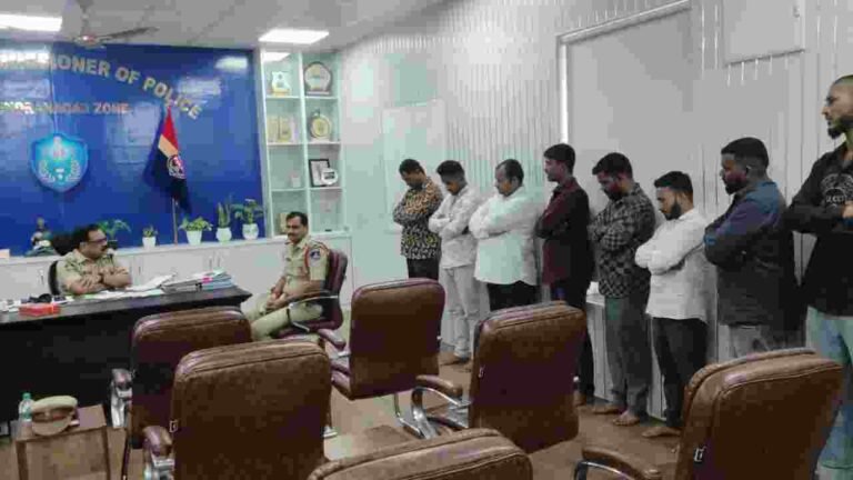 Attapur Police Bind Over 13 Rowdy Sheeters In Preventive Crackdown