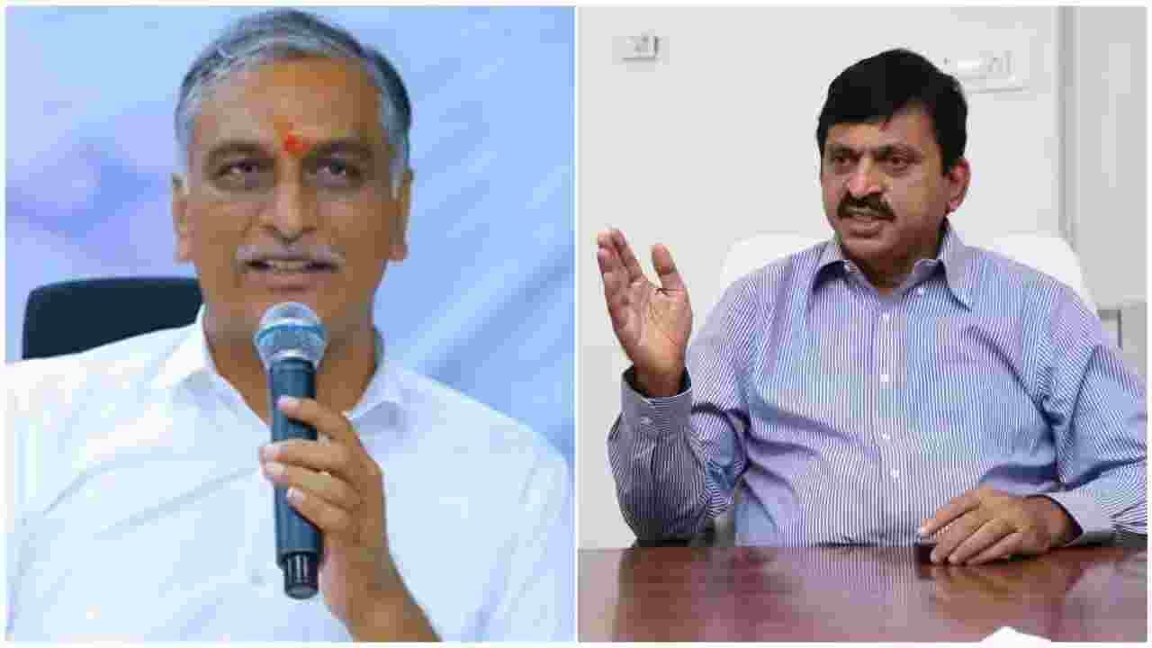 Ponguleti Srinivas Reddy Counters Harish Rao Over Future City Row