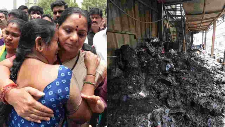 Ameerpet Fire Accident: Kavitha Demands Compensation and Action