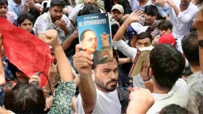 CJP Protest: Heavy Crowd As Abhijeet Dipke Arrives At Jantar Mantar