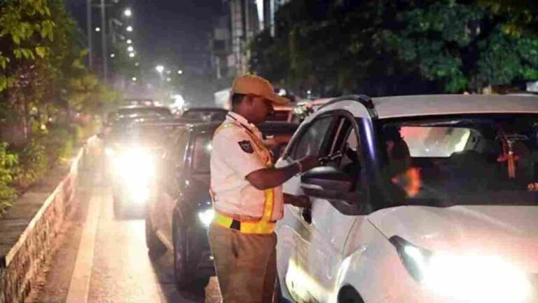 422 Arrested For Drunk Driving In Hyderabad During Weekend Drive