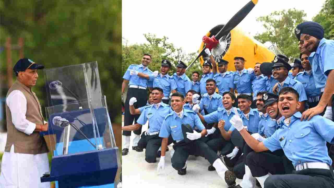 Rajnath Singh Urges IAF Officers To Adapt To Changing Warfare
