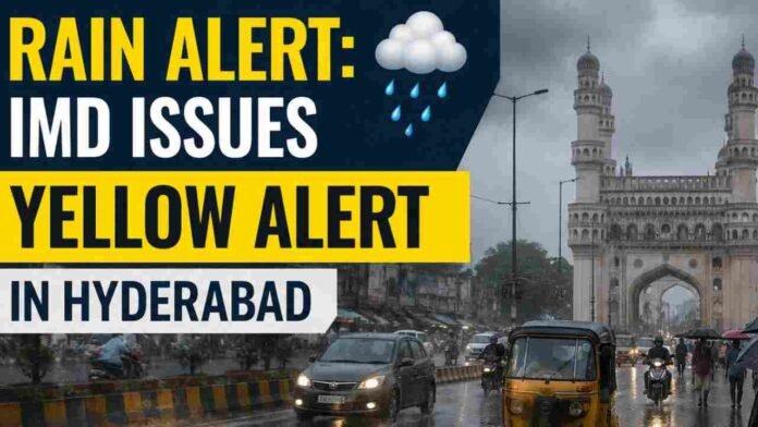 Rain Alert: IMD Issues Yellow Alert In Hyderabad