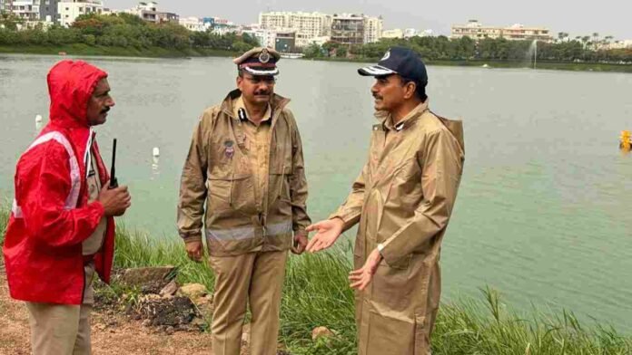 Telangana Police On High Alert As Heavy Rains Hit Hyderabad