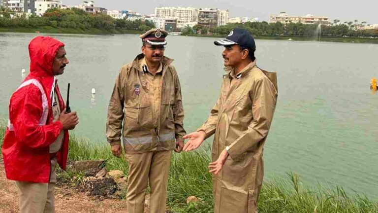 Telangana Police On High Alert As Heavy Rains Hit Hyderabad
