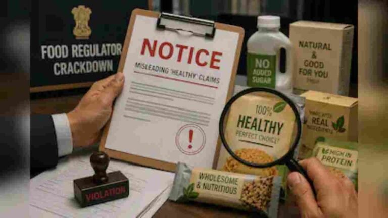 FSSAI Issues Notices To 8 Food Companies Over Misleading Health Claims