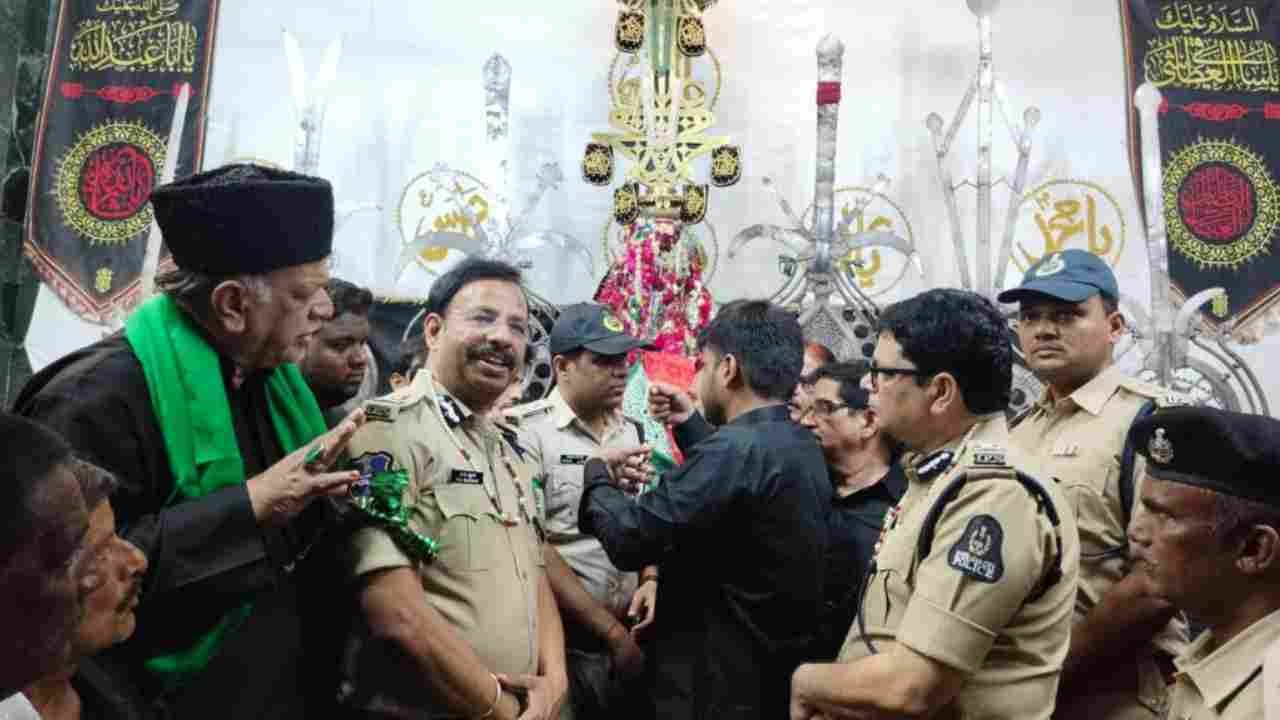 CP Sajjanar Visits Bibi Ka Alam, Reviews Muharram Security