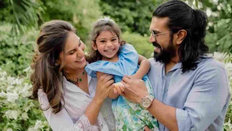 Ram Charan And Upasana Reveal Daughter Klin Kaara’s Face On Birthday