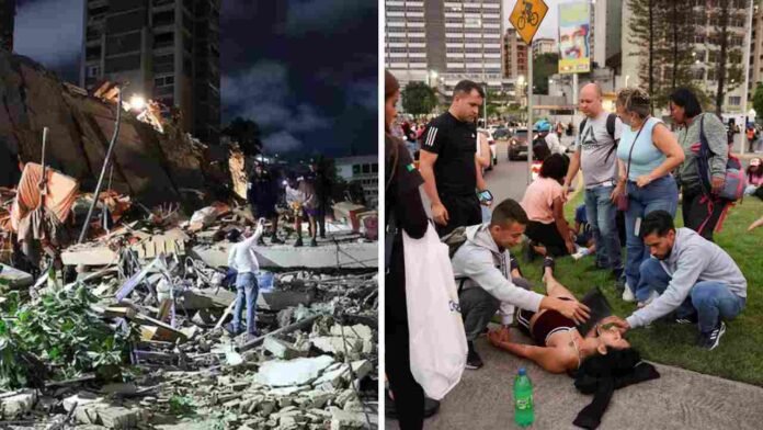 Powerful Earthquake Strikes Japan And Venezuela