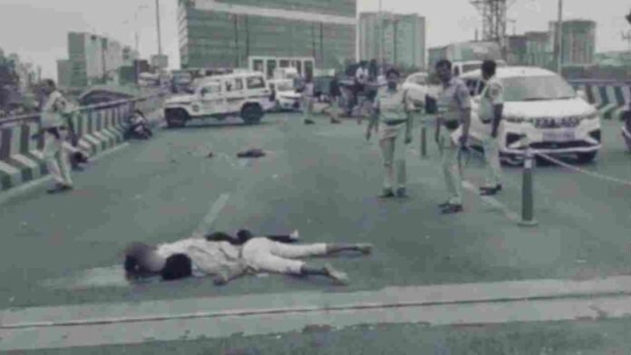 Two People Killed In Road Accident At Gachibowli Flyover