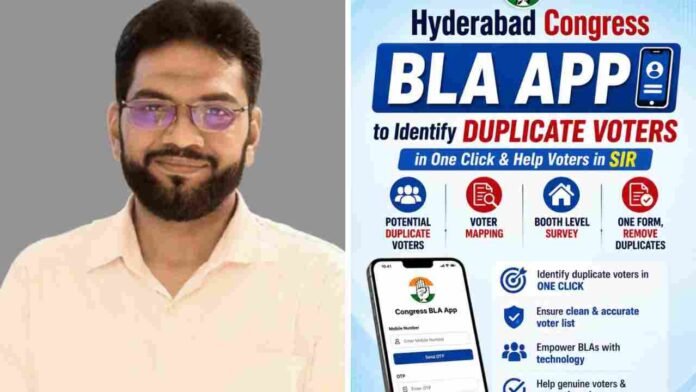 Congress BLA App Aims to Detect Duplicate Voters During SIR