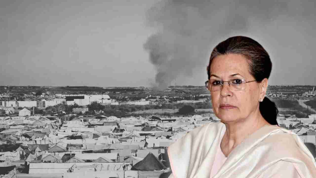 Sonia Gandhi Criticises Centre’s Stand On Gaza, BJP Hits Back