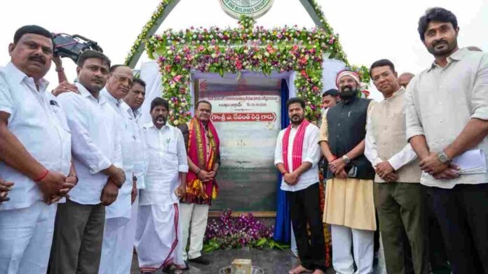 CM Revanth Reddy Launches HAM Road Projects In Nalgonda