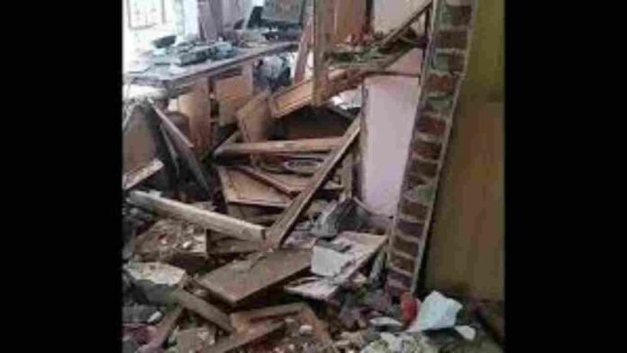 Major Accident Averted After Explosion Damages House In Saroornagar