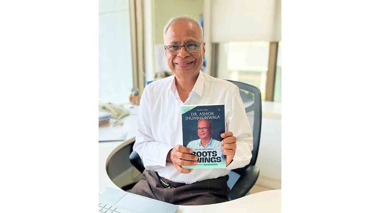 IIIT Hyderabad Marks Release of Roots & Wings On Dr Ashok Jhunjhunwala