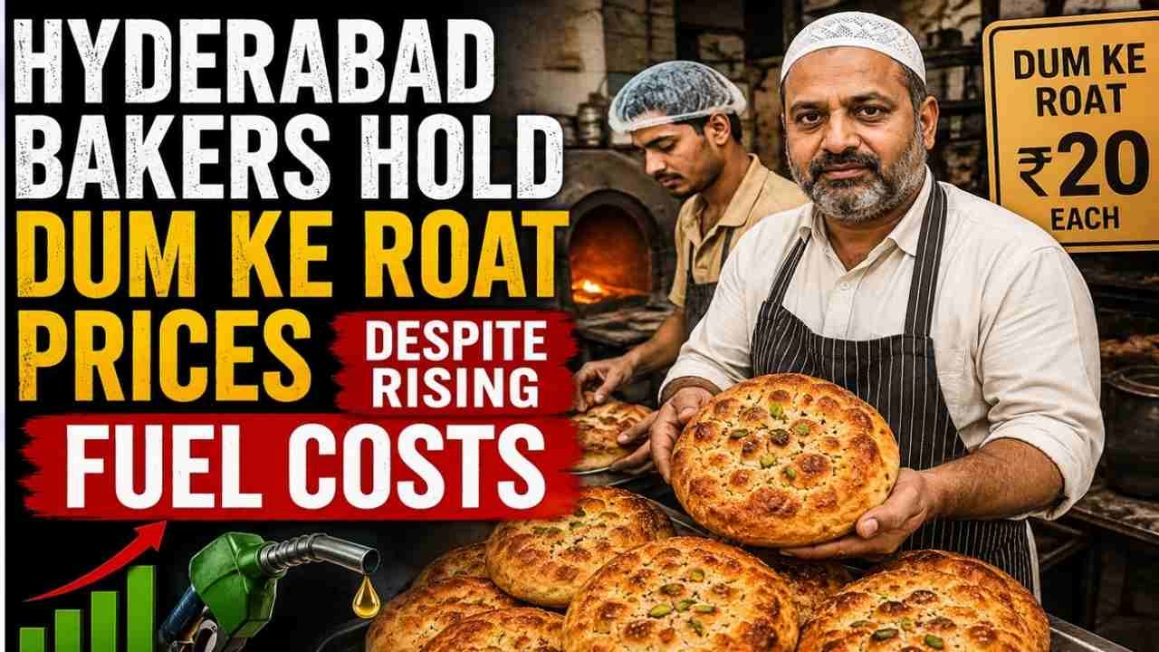 Hyderabad Bakers Hold Dum Ke Roat Prices Despite Rising Fuel Costs