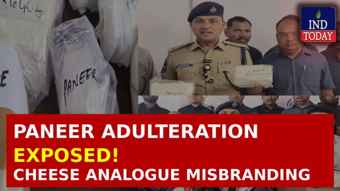 VIDEO | Hyderabad Task Force Seizes 825 Kg of Suspected Adulterated Paneer Products