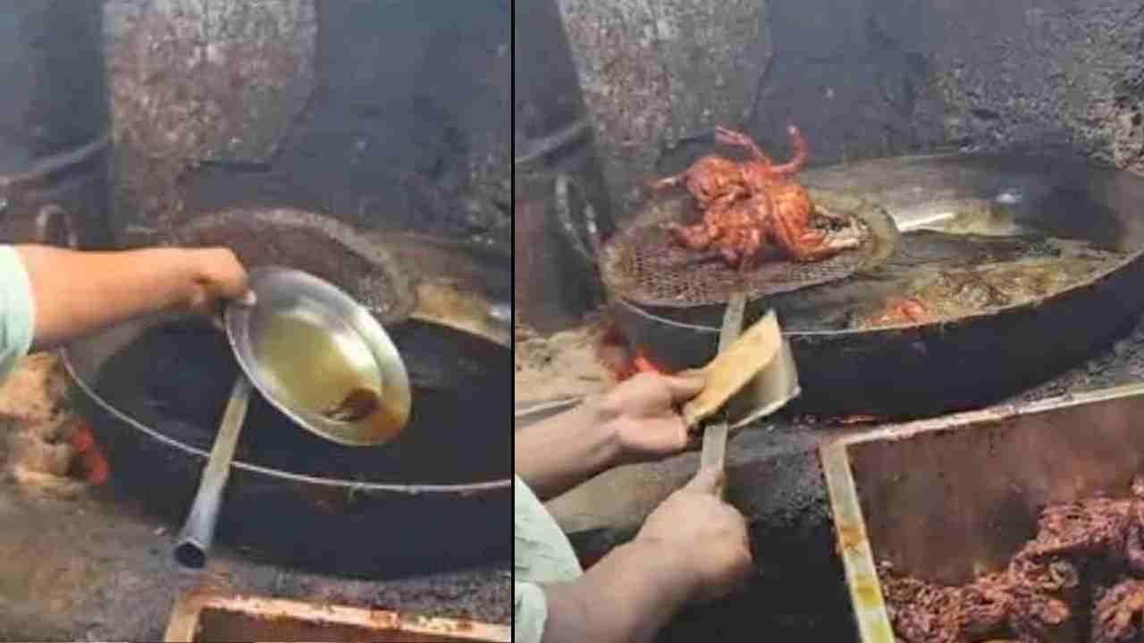 H-Fast Raids Unlicensed Charminar Food Godown, Seized Adulterated Chicken And Oil