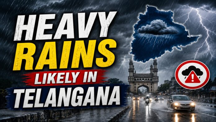 Heavy Rains Likely In Telangana This Week