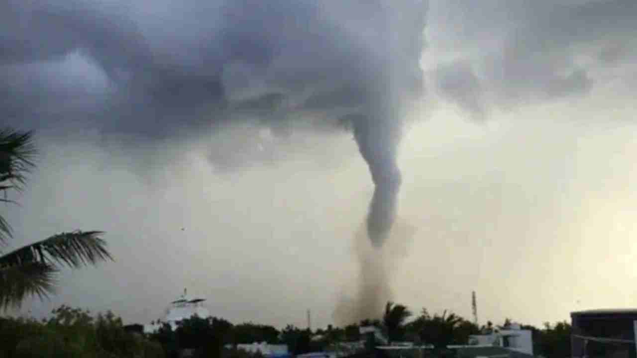 Massive Destruction In Tamil Nadu, Roofs And Equipment Of Houses Blown Off