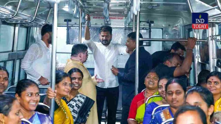 CM Revanth Hand Over 553 RTC Buses to Women Self-Help Groups