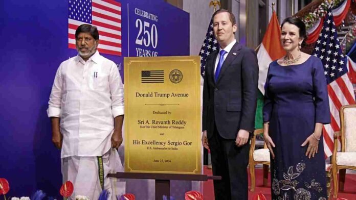 Trump Thanks Telangana After Hyderabad Road Is Named Donald Trump Avenue