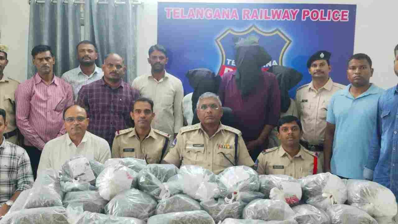 17-Year-Old Held with 41 Kg Ganja at Secunderabad Railway Station