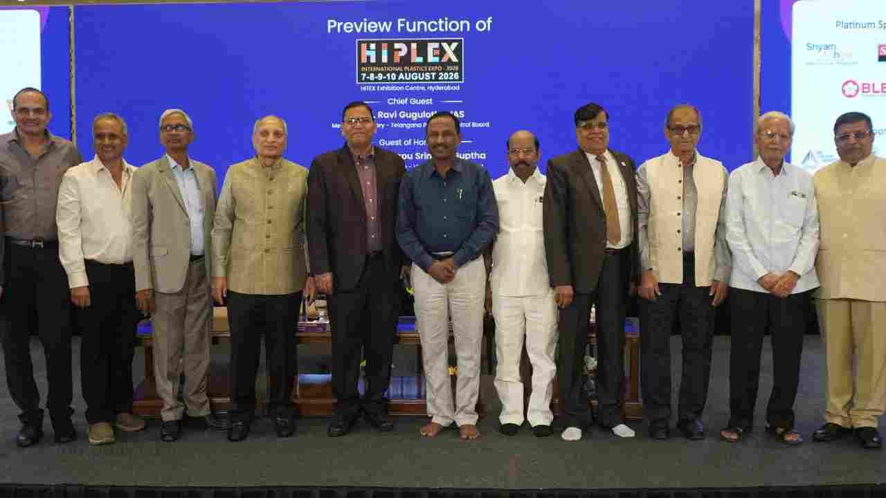 HIPLEX 2026 Roadshow Held in Hyderabad Ahead of India’s Third Largest Plastics Expo
