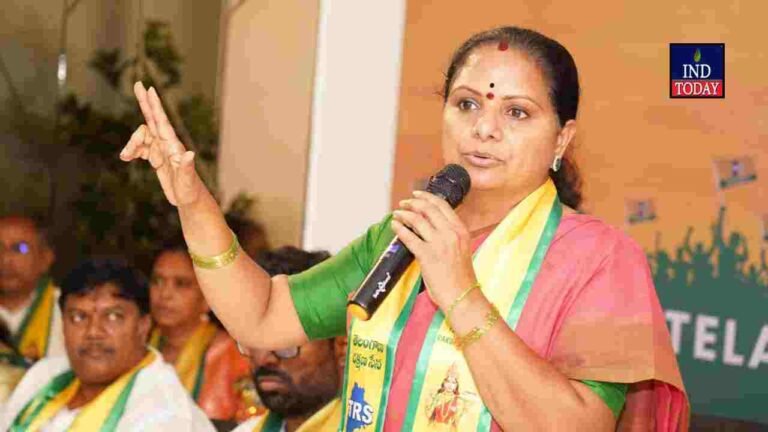 Hyderabad Water Crisis Kavitha Targets Government