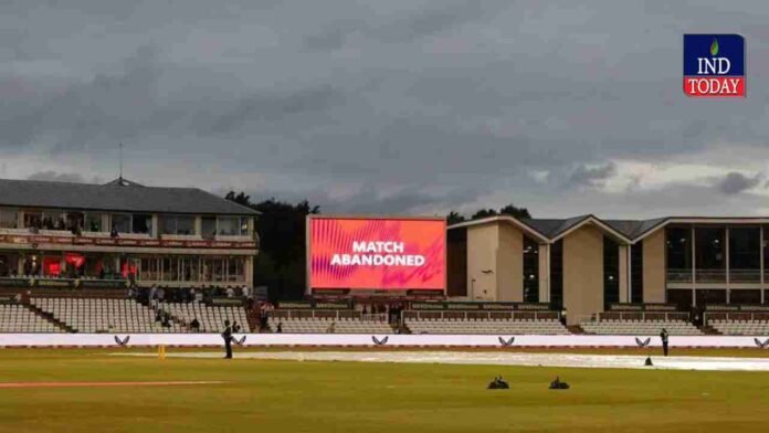 India England First T20I Abandoned After Rain Following India's 189