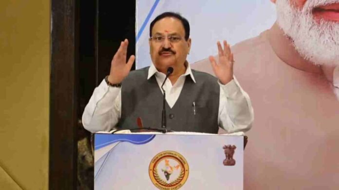 JP Nadda Addresses BJP Intellectual Meet in Hyderabad