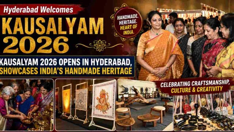 Kausalyam 2026 Opens in Hyderabad, Showcases India’s Handmade Heritage