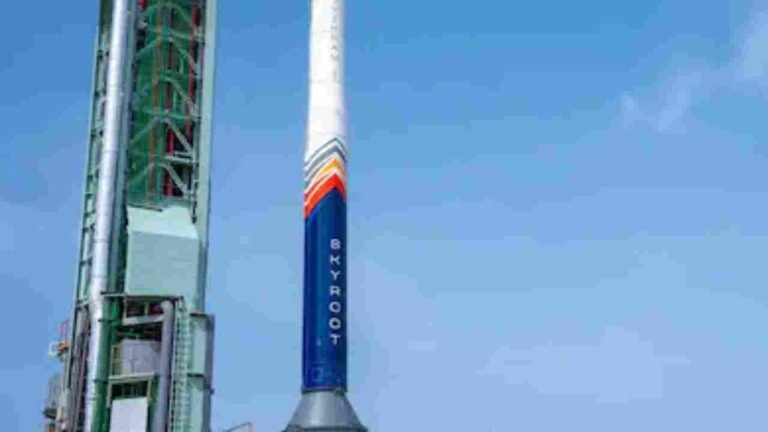 Hyderabad Based Skyroot Launches India's First Private Orbital Rocket Vikram 1